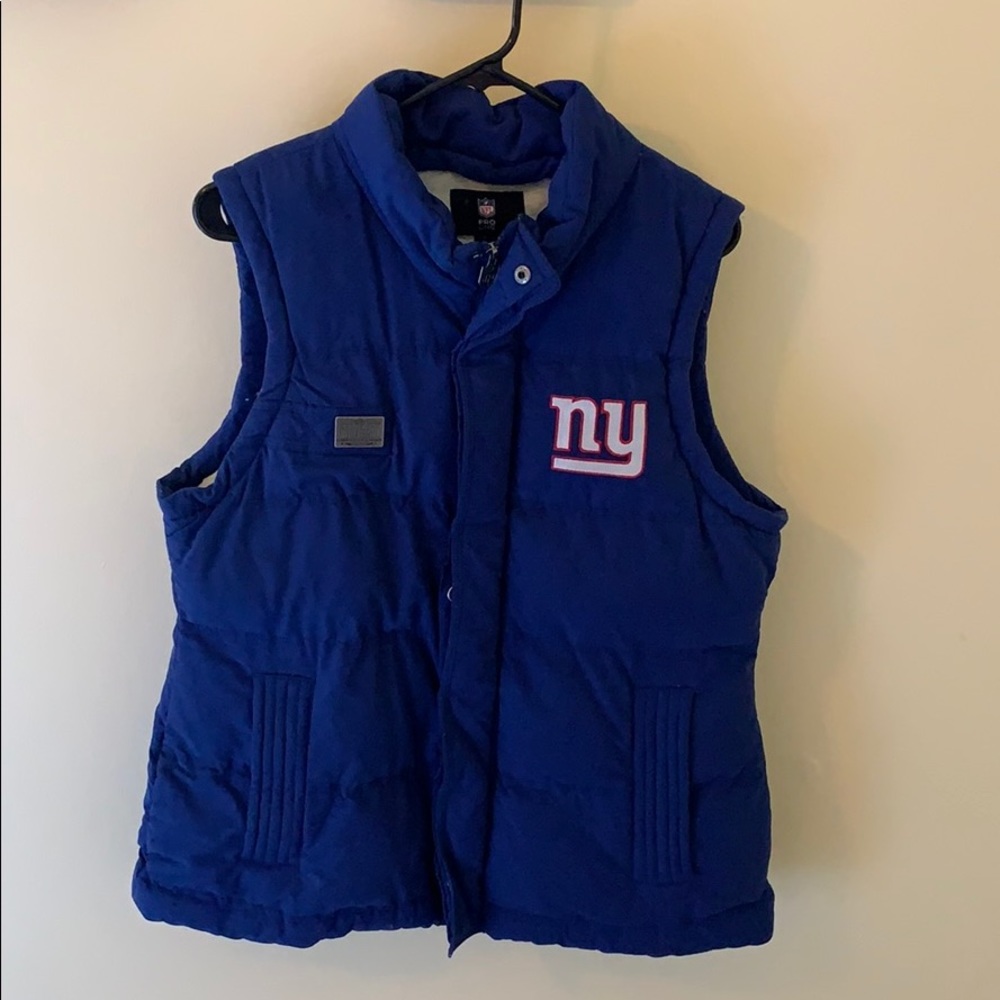 New York Giants puffer vest